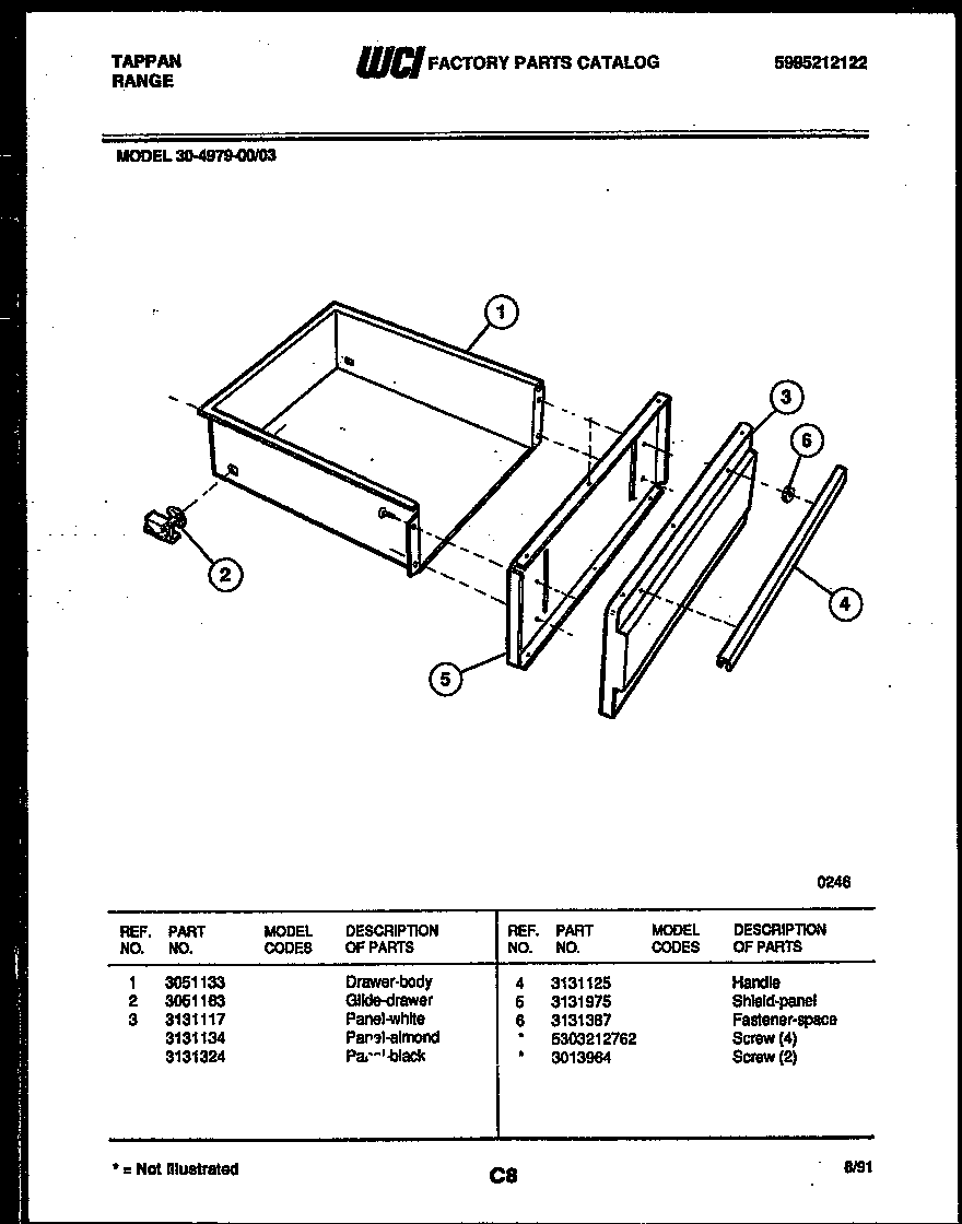 DRAWER PARTS