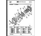Tappan 30-3979-00-03 door parts diagram
