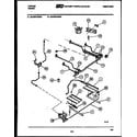 Tappan 30-3979-00-04 burner, manifold and gas control diagram
