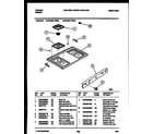 Tappan 30-3851-00-02 cooktop parts diagram
