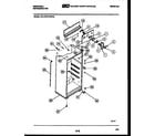 Frigidaire GTL175WH3 cabinet parts diagram