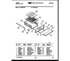Tappan 12-2299-00-03 broiler drawer parts diagram