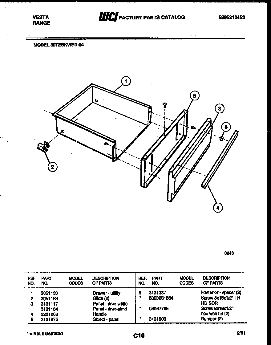 Drawer parts