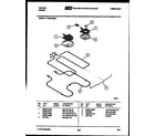 Tappan 31-2239-23-05 broiler parts diagram