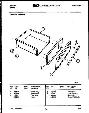 Drawer parts