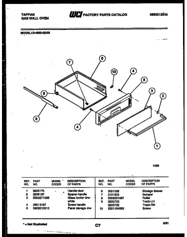 Drawer parts