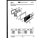 Tappan 30-1149-23-05 door parts diagram