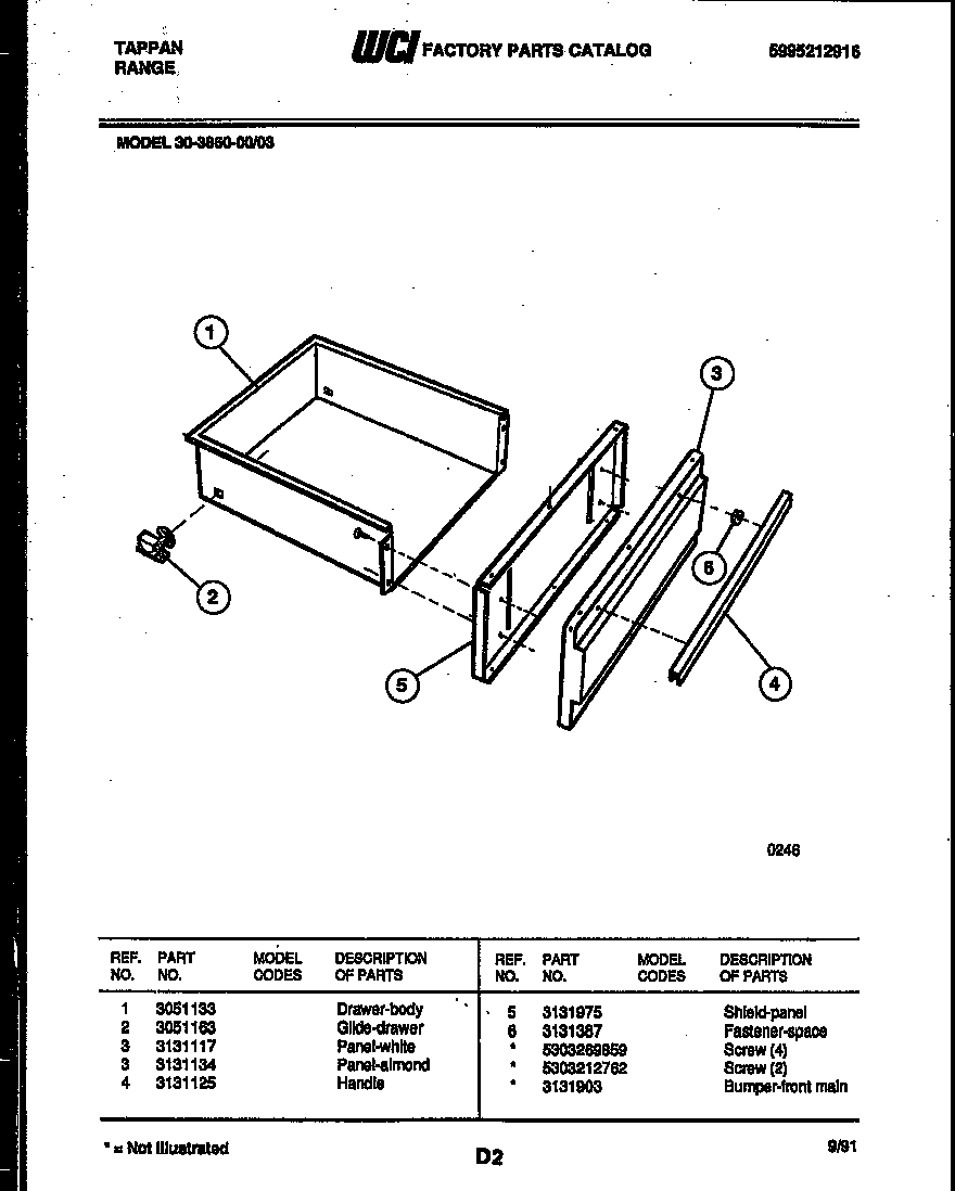 DRAWER PARTS