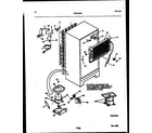 Tappan 95-2191-32-00 system and automatic defrost parts diagram