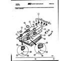 Tappan 14-3089-00-01 burner parts diagram