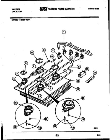 Burner parts