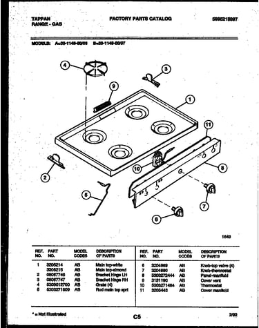 Cooktop parts