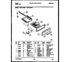 Tappan 30-1149-00-06 broiler drawer parts diagram