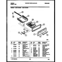 Tappan 30-1149-00-07 broiler drawer parts diagram
