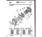Tappan 30-3979-00-07 door parts diagram