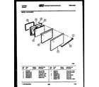 Tappan 32-1019-00-07 door parts diagram