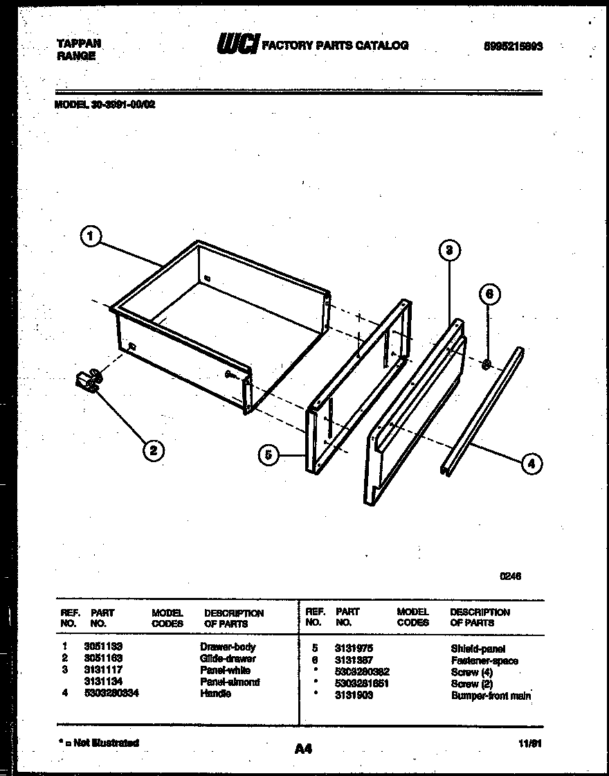 Drawer parts