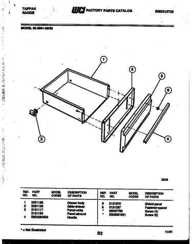 Drawer parts