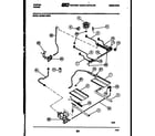 Tappan 30-3981-23-02 burner, manifold and gas control diagram