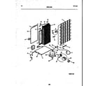 Tappan 95-2491-23-00 system and automatic defrost parts diagram