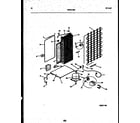 Tappan 95-2491-00-01 system and automatic defrost parts diagram