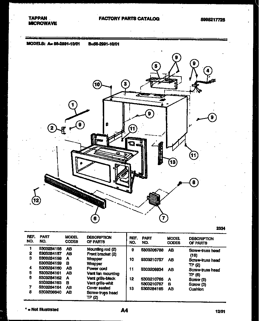 WRAPPER AND BODY PARTS