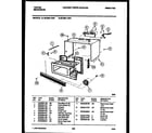 Tappan 56-2891-10-01 wrapper and body parts diagram