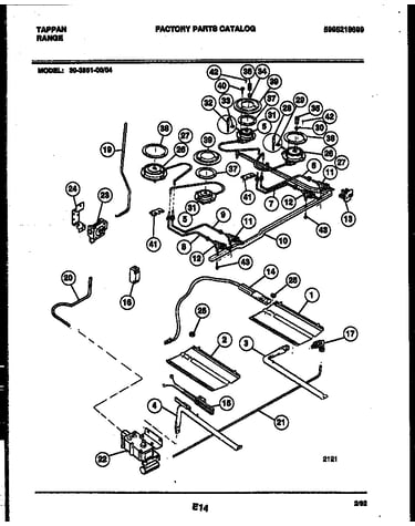 Burner, manifold and gas control