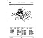 Tappan 36-3281-00-01 broiler drawer parts diagram