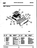 Broiler drawer parts