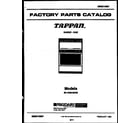 Tappan 30-1049-00-06 cover page diagram