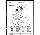 Tappan 73-3951-23-01 broiler parts diagram