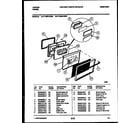 Tappan 77-4950-23-02 lower oven door parts diagram