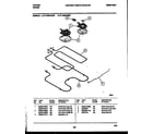 Tappan 77-4950-00-03 broiler parts diagram