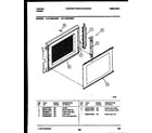 Tappan 77-4950-23-02 upper oven door parts diagram