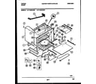 Tappan 77-4950-00-03 wrapper and body parts diagram
