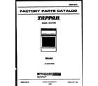Tappan 31-3349-00-05 cover page diagram