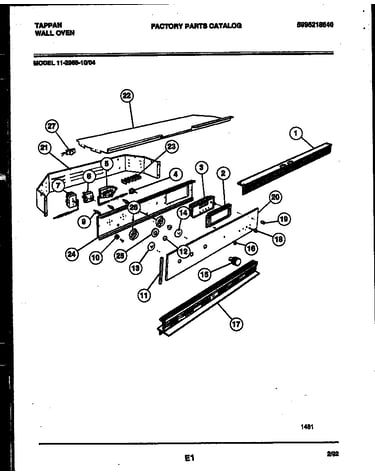 Control panel