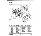 Tappan 11-5969-00-04 door parts diagram