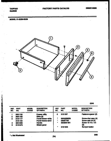 Drawer parts