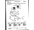 Tappan 31-2649-23-05 broiler parts diagram