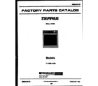 Tappan 11-1969-00-04 cover page- text only diagram