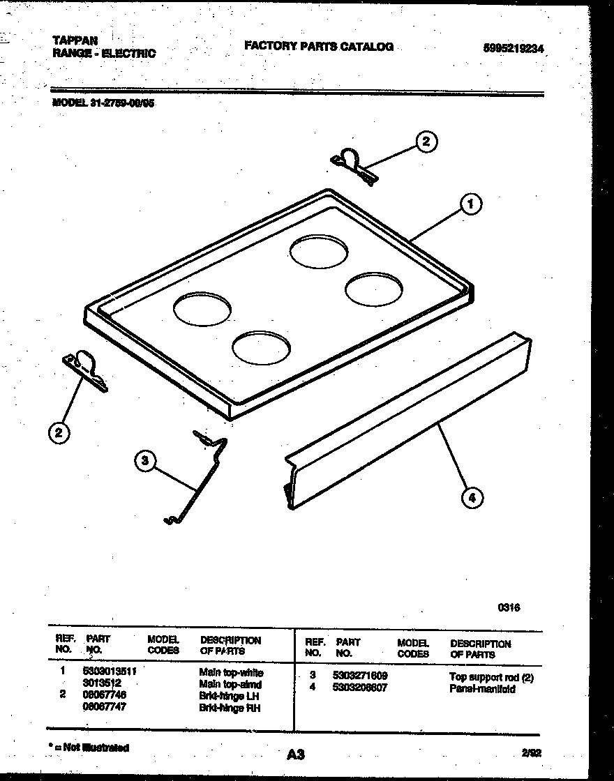 COOKTOP PARTS