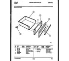 Tappan 73-3751-23-01 drawer parts diagram