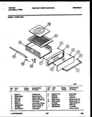 Broiler drawer parts