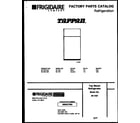 Tappan 95-1437-00-04 cover diagram