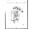 Tappan 95-1437-23-04 cabinet parts diagram