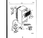Tappan 95-1437-00-04 system and automatic defrost parts diagram