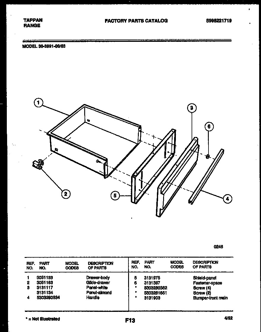 Drawer parts