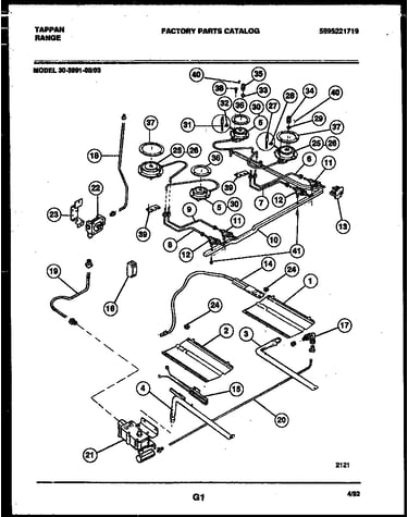 Burner, manifold and gas control